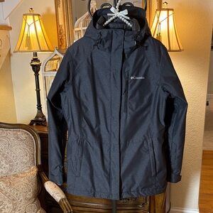 Columbia Dark Gray Ski Jacket/Coat ~Sz Medium